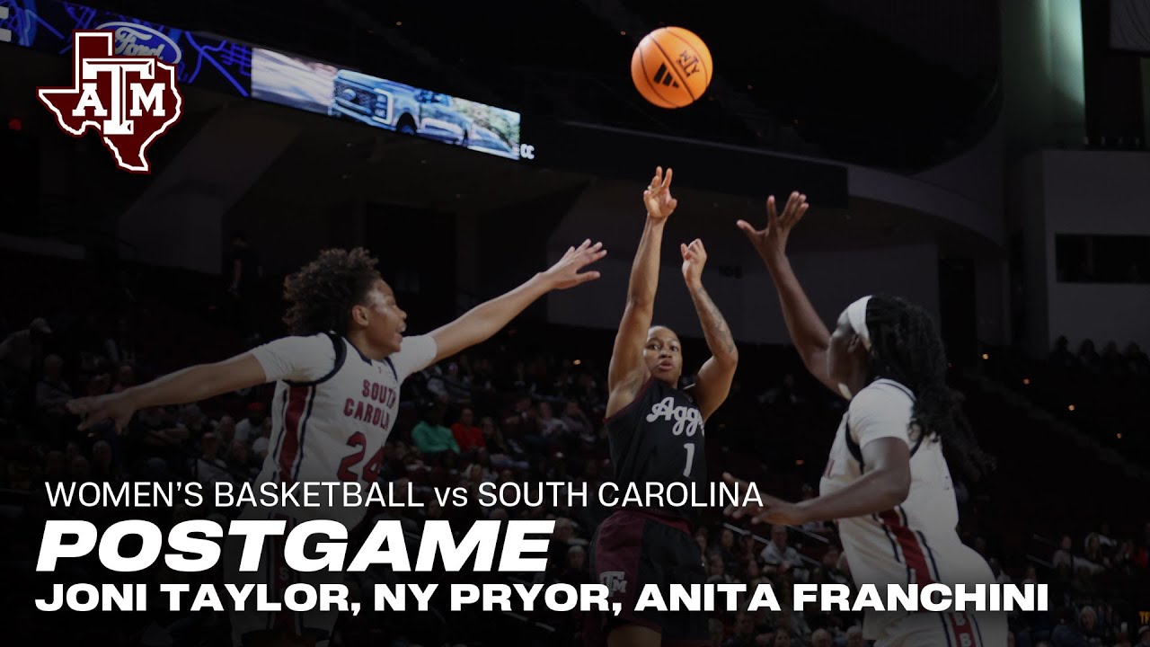 South Carolina Postgame: Joni Taylor, Ny Pryor, Anita Franchini