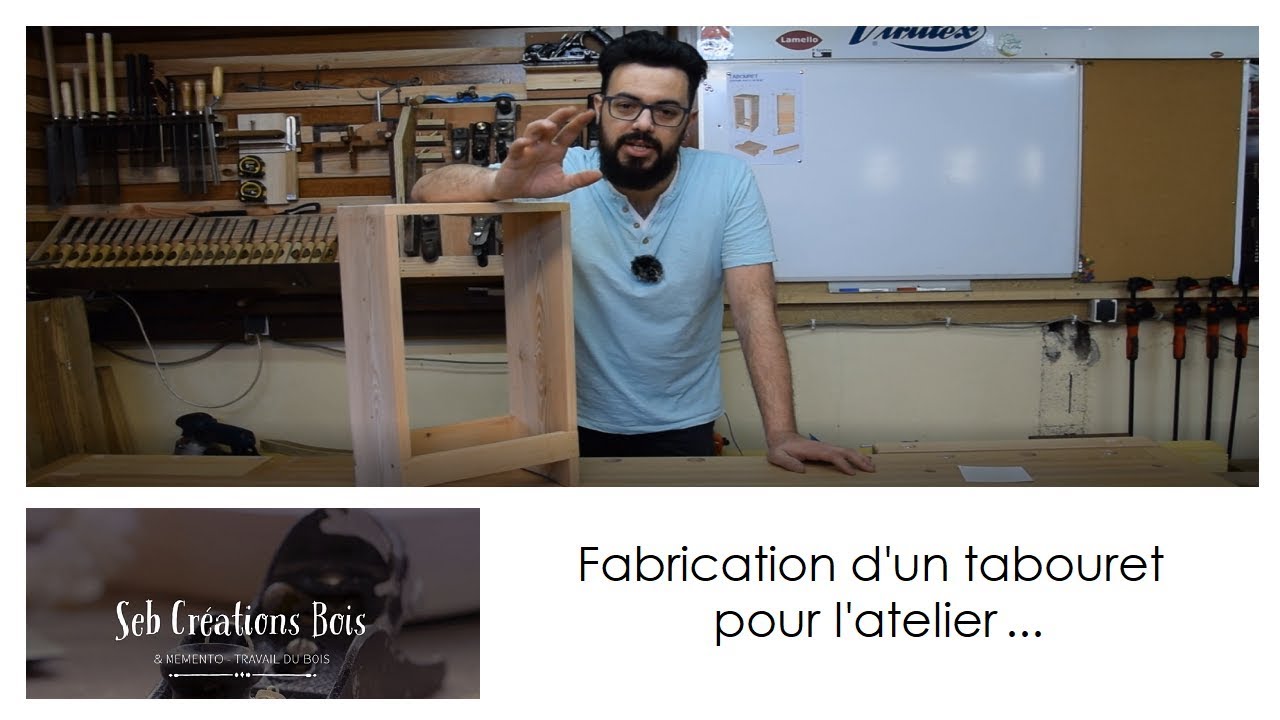 Un tabouret pour l'atelier...
