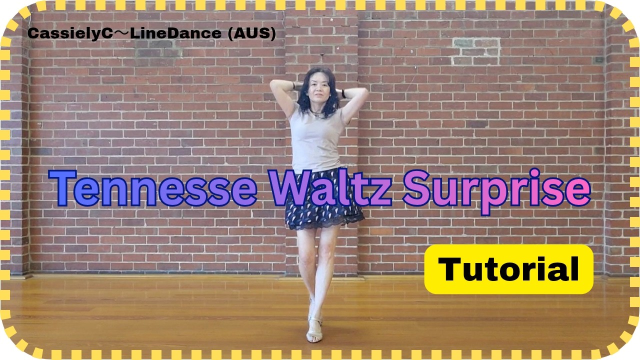 [Учебное пособие] Теннессийский вальс «Сюрприз» — линейный танец/для начинающих/хореография: Энди...
