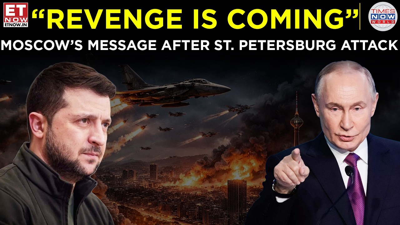 САНКТ-ПЕТЕРБУРГ ПОД ОБСТРЕЛОМ! Кремль обещает беспощадную месть после удара по родному городу Пут...