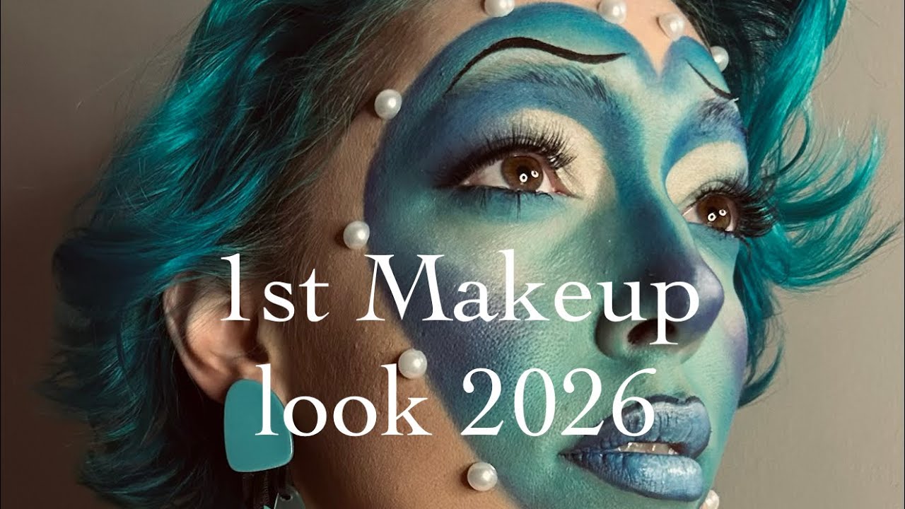 A lil rusty but ima get back to it 💄#fyp #johnsoncitytn #valentinesmakeup #mua #bluehair 