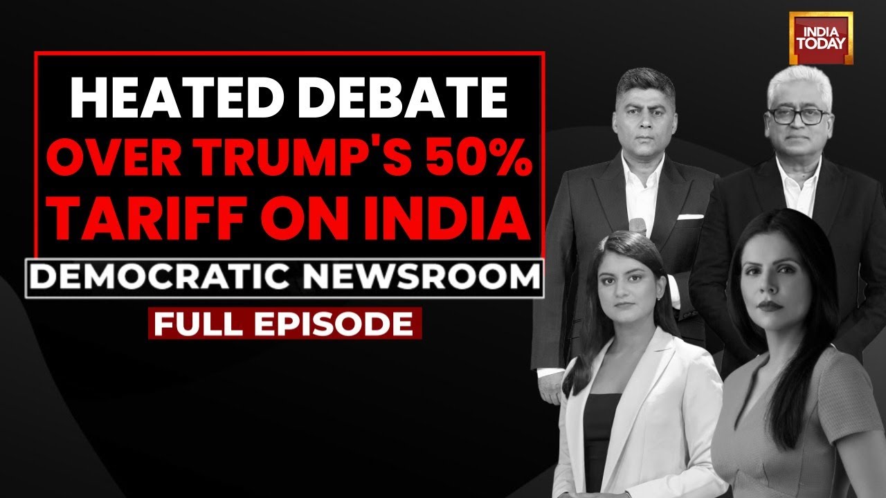 Democratic Newsroom: US Tariff Shock | Did India Misread Trump's 'Friendship'?