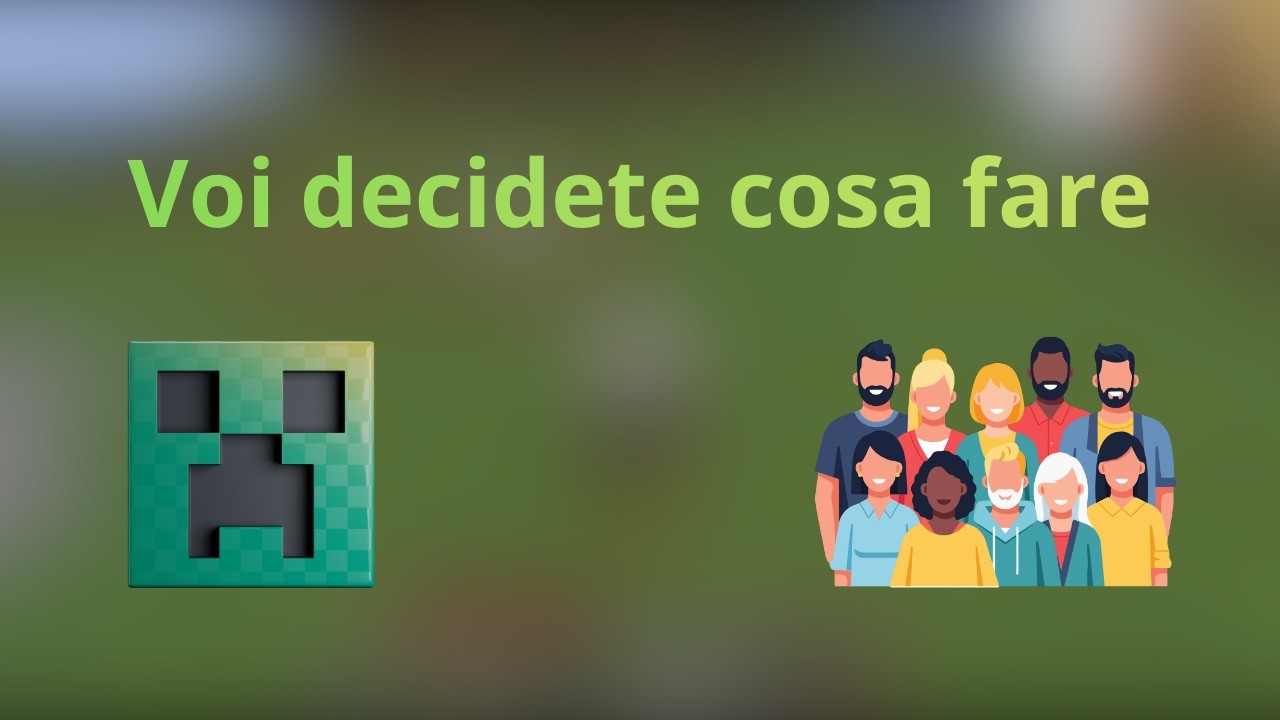 Minecraft Hardcore Ma Voi Decidete Cosa Fare Ep. 1