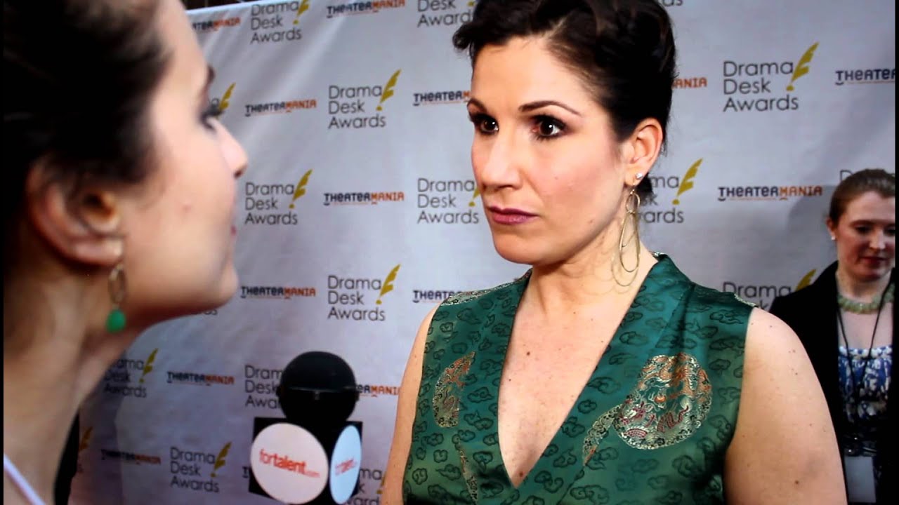 Stephanie J. Block Interview on the Drama Desk Awards 2012 Red Carpet