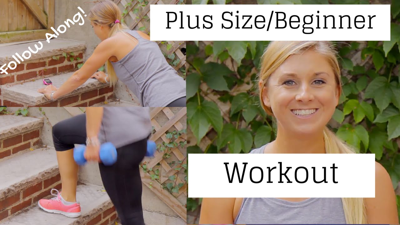 Plus Size/Beginner Workout - Follow Along Workout for Beginners