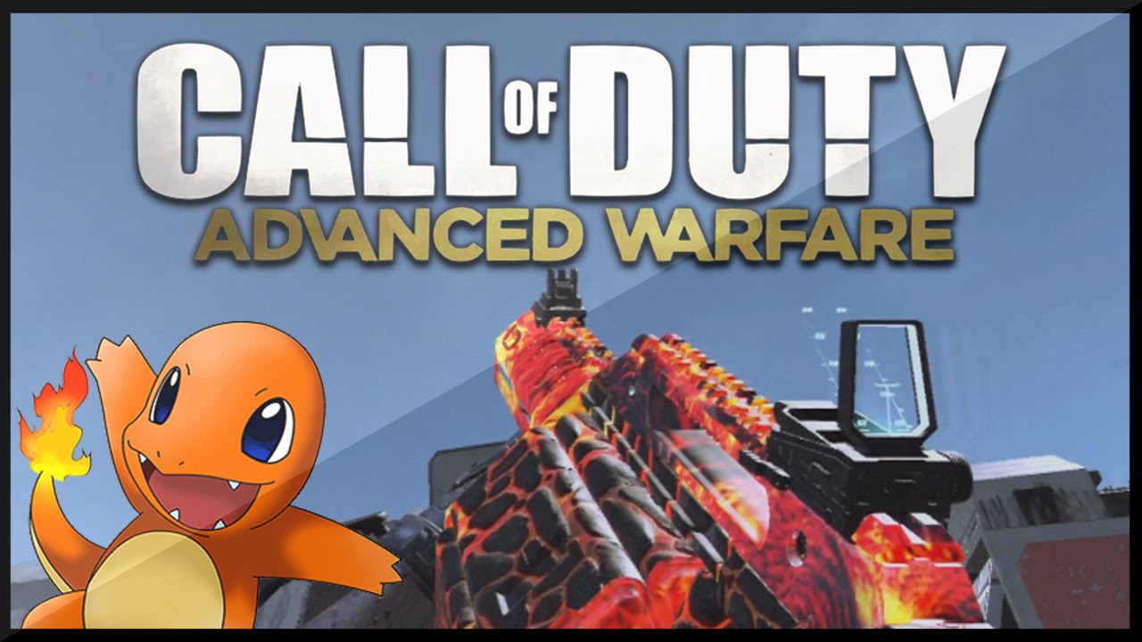 Advanced Warfare: MAGMA CAMO on EVERY WEAPON [1080p] [60 FPS]