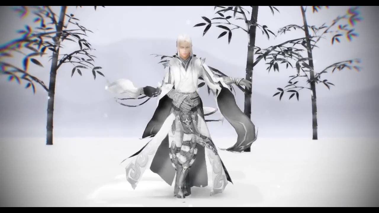【劍網三MMD】極樂淨土【雪鶴】朔雪X秦風雙子
