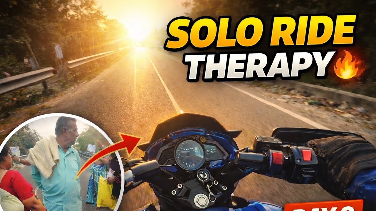 Solo Ride Therapy 🏍️ Day 9 Motovlog | Hustle Mode ON