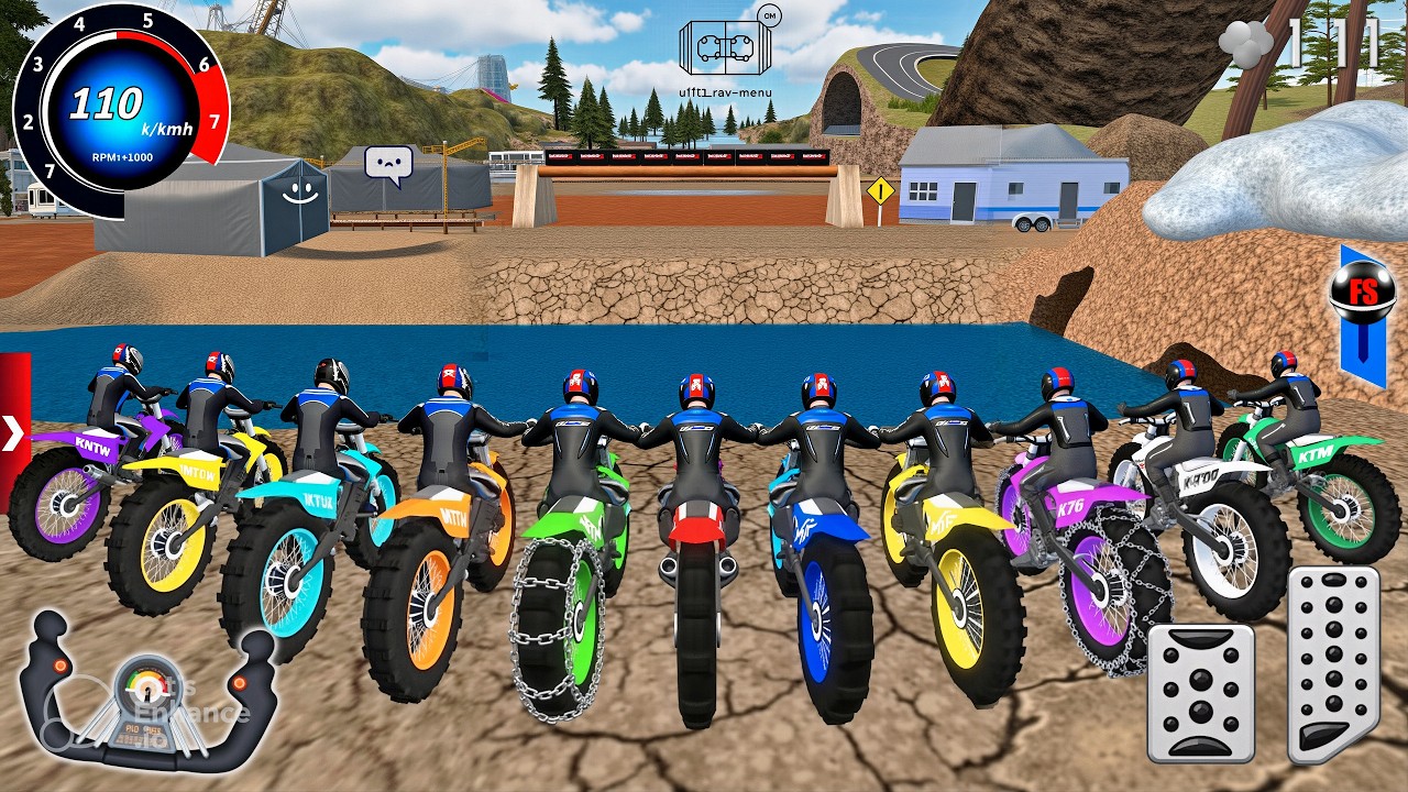 Impossible Dirt Motocross Bike Stunts Driving   Off Road Racing Simulator 3D   Android GamePlay #2