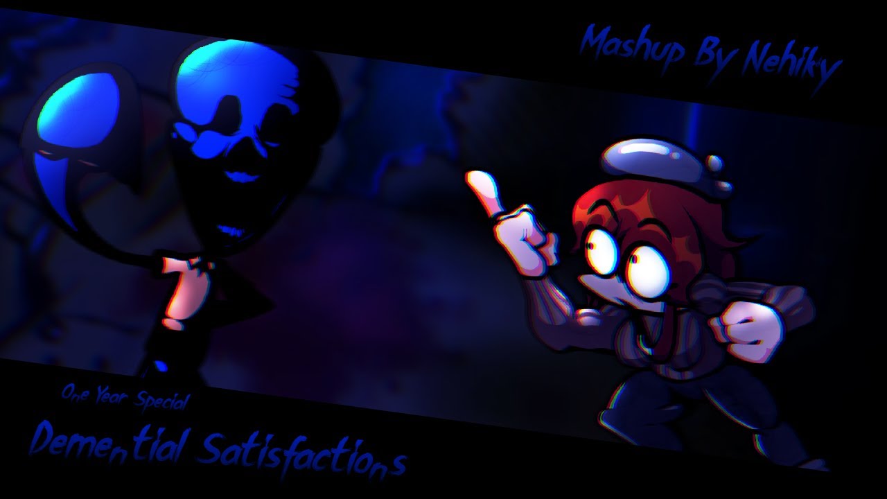 [FNF MASHUP] Demential Satisfactions (Darnell Wet Fart x Massacre) Channel Anniversary Special✨🎶