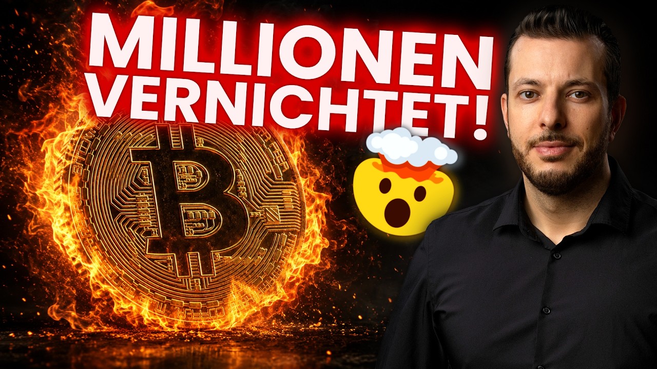 107 BITCOIN absichtlich ZERST&Ouml;RT! 🤯 Unbekannter BTC-Maxi mit SPENDE an ALLE? 🤔
