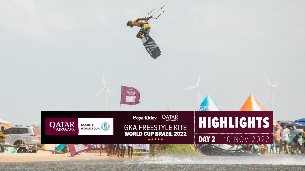 Copa Kitley GKA Freestyle-Kite World Cup Brazil | Day Two Highlights
