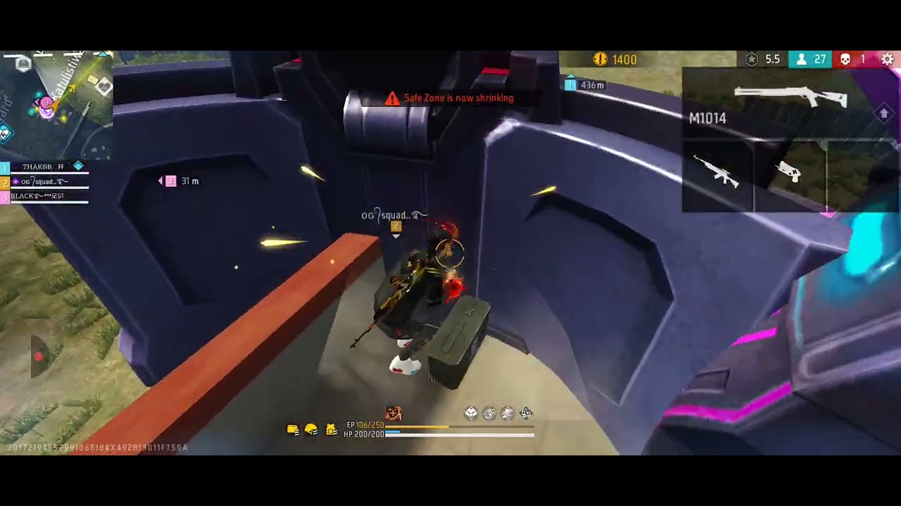 FREE FIRE NEW VIDEO🔥 BR- RANKED BOOYAH 😎 MARTE MARTE BOOYAH LEH HEE LIYA SYSTEM..! ☠️ THE OG SQUAD🥷