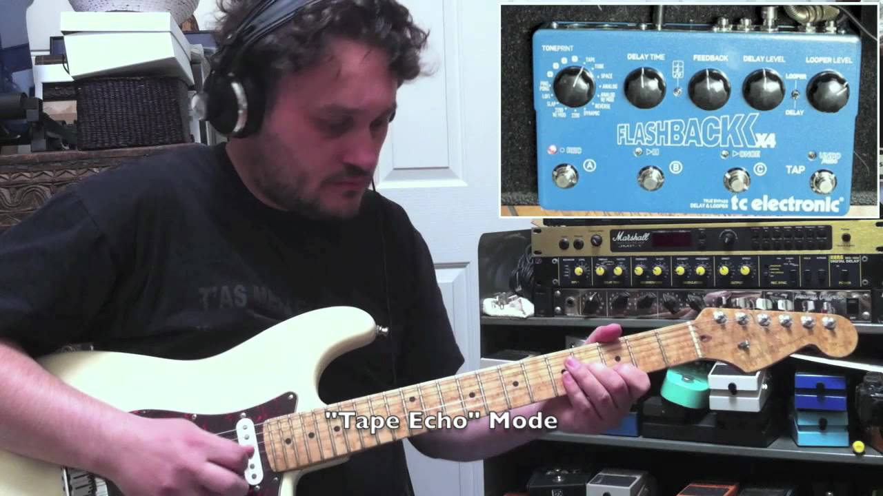 TC Electronic Flashback X4 - Mono, Stereo and Looper mode
