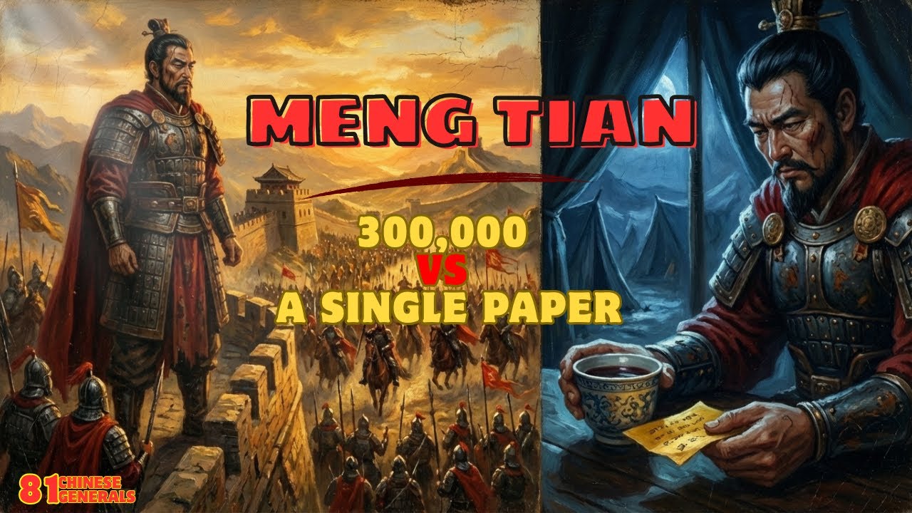 300,000 vs A Single Paper: The Only General Who Chose Suicide | Chinese Generals Quotes