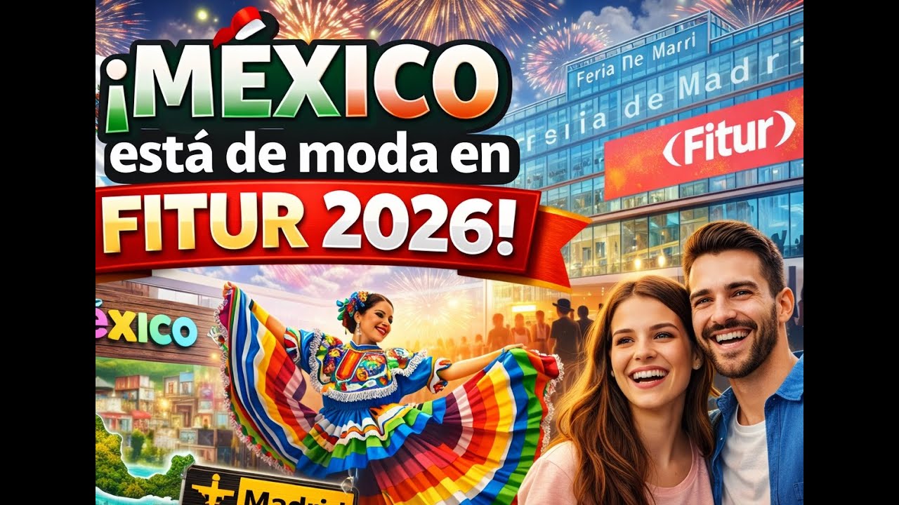 M&eacute;xico est&aacute; de moda en Fitur 2026!