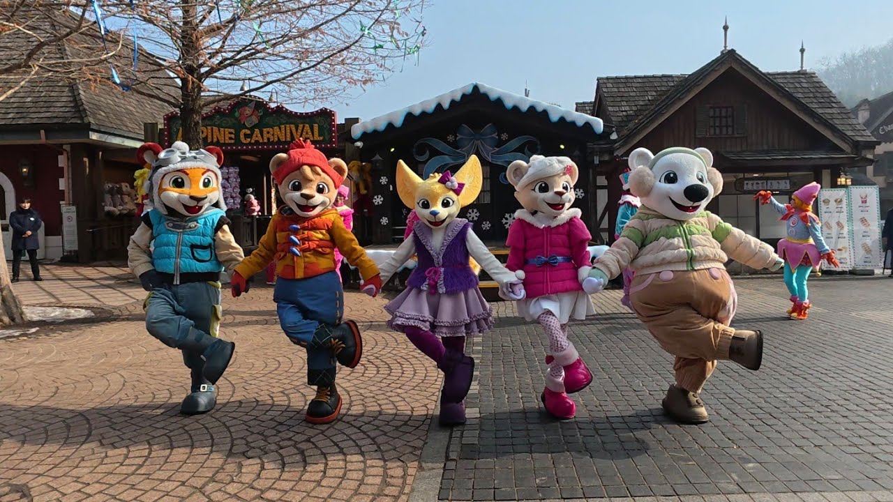 [4K] 2026.01.16/1 에버랜드 런런런! 스노우 프렌즈 - Run Run! Snow Friends, Everland