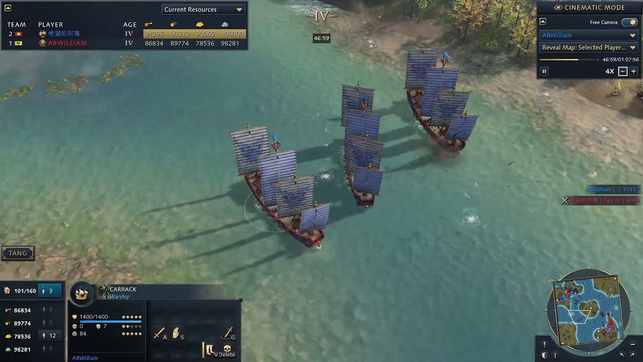 Age of empires 4| explosive ship rule the sea now!