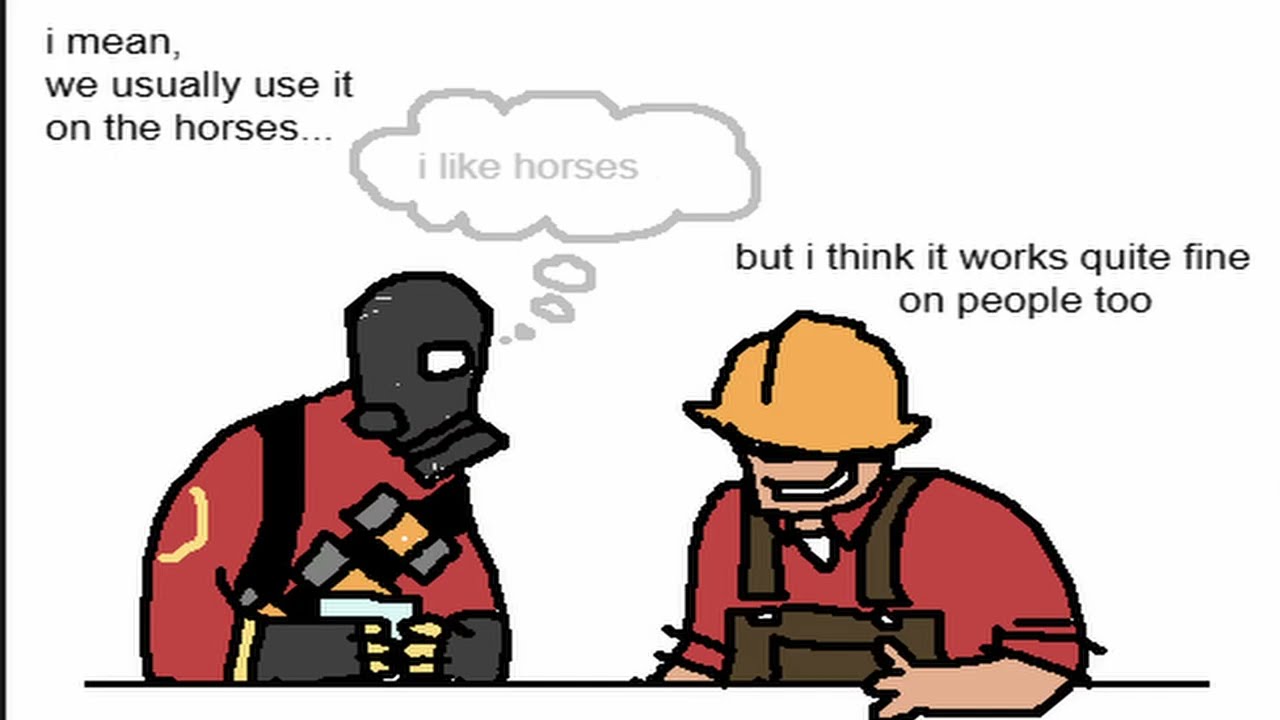 Engineer's ol' tranquilizer (TF2 Comic Dub)