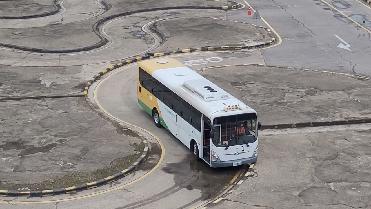 강남면허시험장 1종대형 기능시험