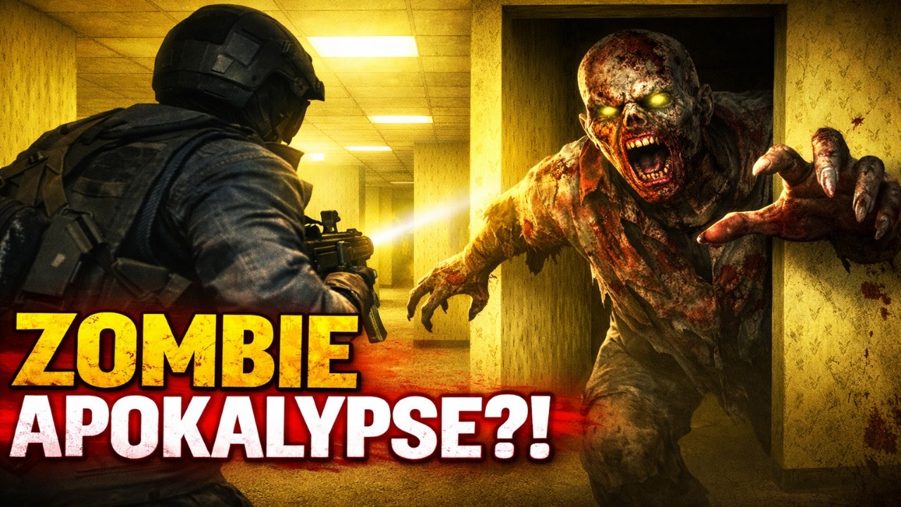Die Backrooms… aber in einer Zombieapokalypse 😨 | BO3 Zombies