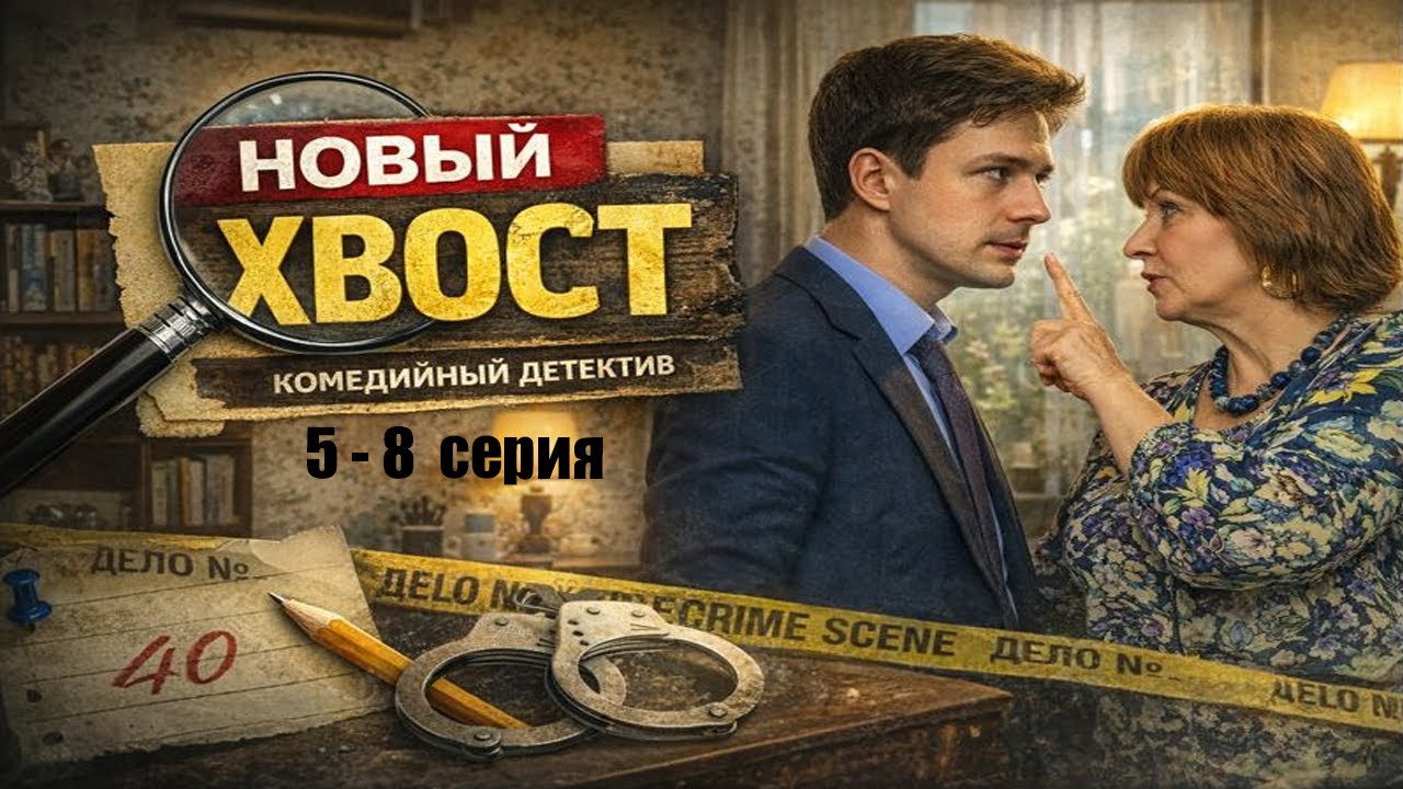 Хвост 1 сезон 5&ndash;8 серия | РУССКИЙ СЕРИАЛ | ДЕТЕКТИВ | КРИМИНАЛ