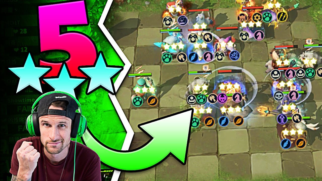 INSANE COMEBACK VICTORY - AUTO CHESS MOBILE - DRUID BEAST STRAT