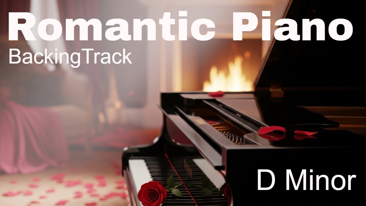 Empty Pages - D Minor Love Song Cool Pop Ballad ( Emotional Piano ) Guitar Backing Track