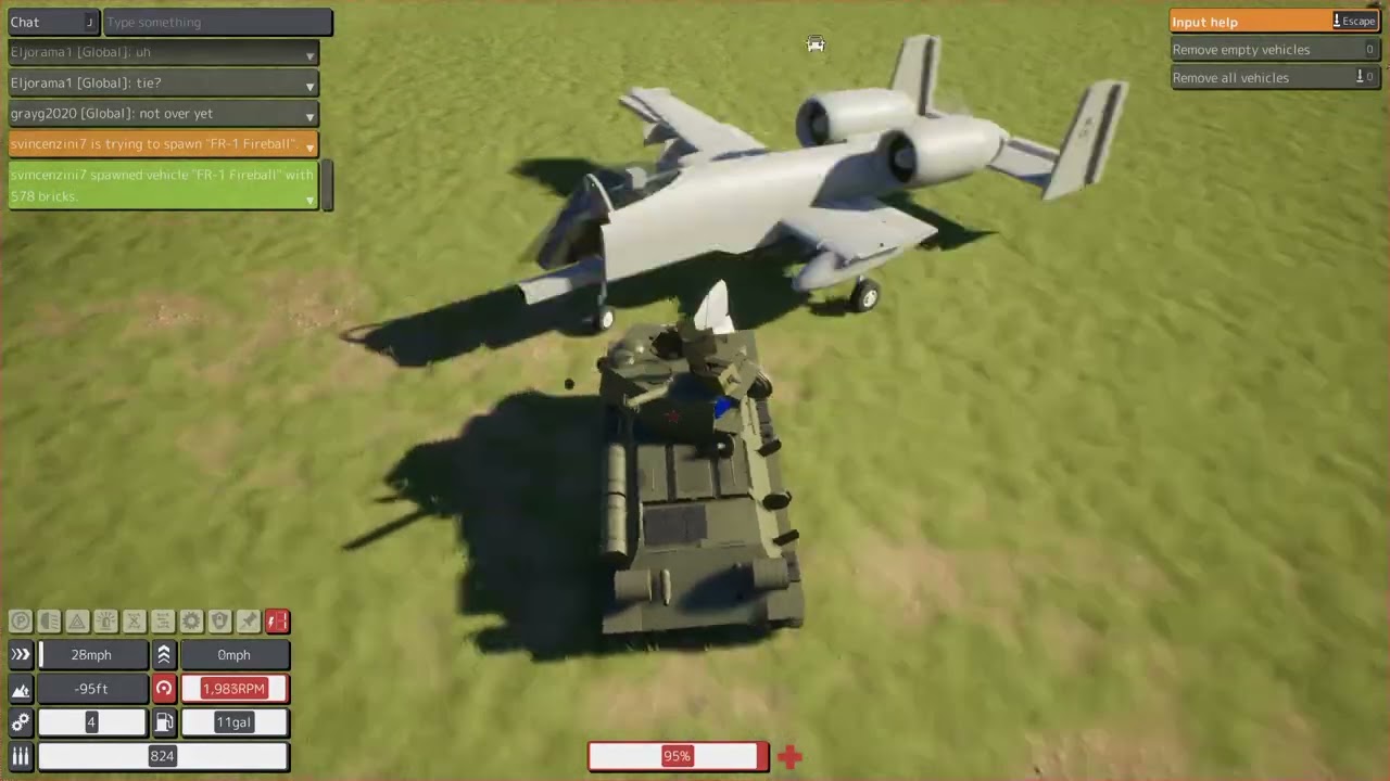 just some random moments on brick rigs