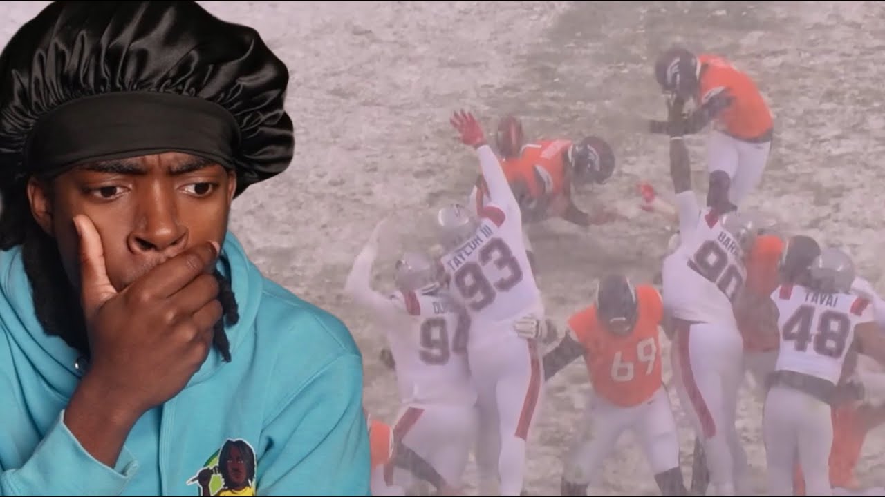Snow Vs Football! New England Patriots vs Denver Broncos Game Highlights | 2025 NFL AFC Championship