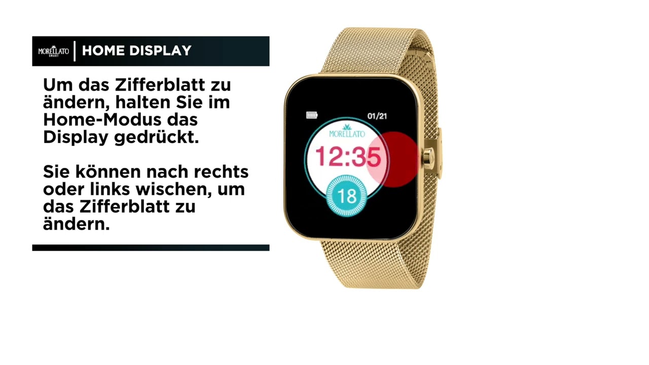 Tutorial Smartwatch M02 - Morellato GER