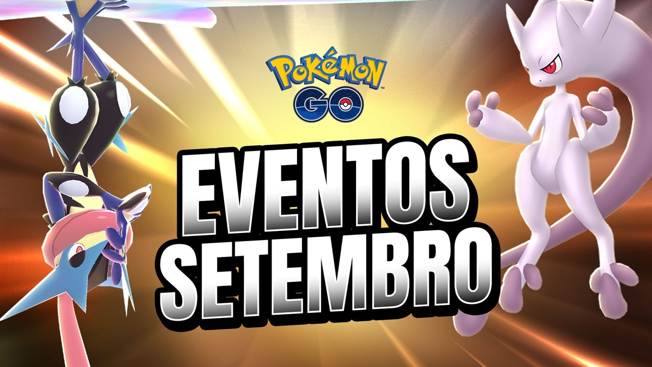 SETEMBRO INSANO: MEGA GRENINJA, MEGA MEWTWO e NOVA TEMPORADA no Pok&eacute;mon GO! 😱