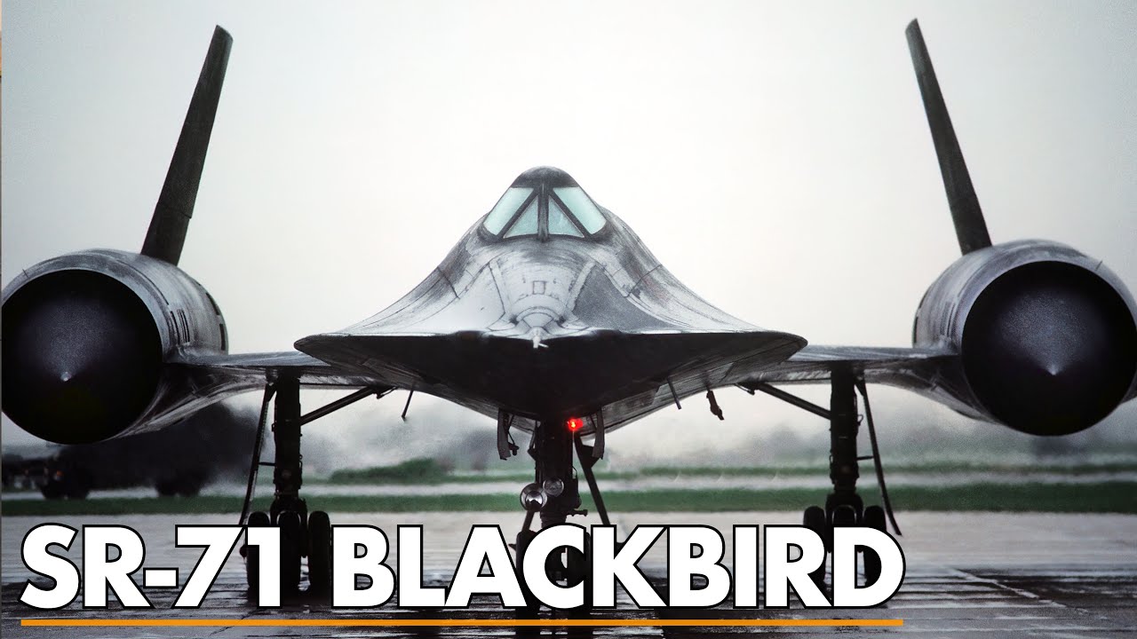 Lockheed SR-71 Blackbird,  the untouchable reconnaissance plane. New York to London in 1h 54 mins!