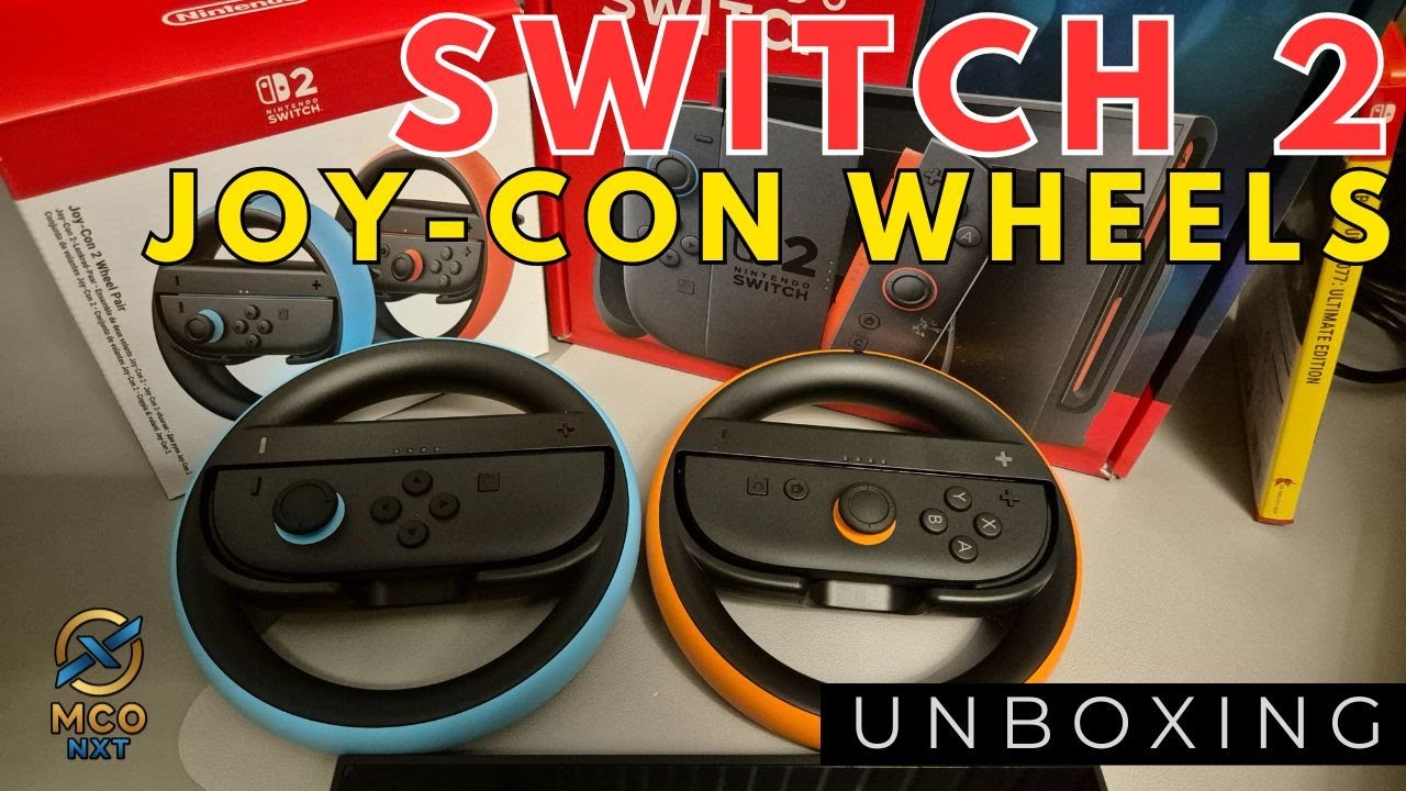 Joy-Con 2 Wheels &ndash; A Reminder That Games Can Still Be Tangible - Unboxing and Impressions