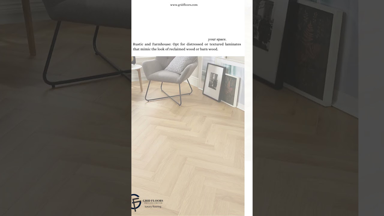 How to Choose the Perfect Laminate Flooring Color and Style #laminate #woodenflooring #gridfloors