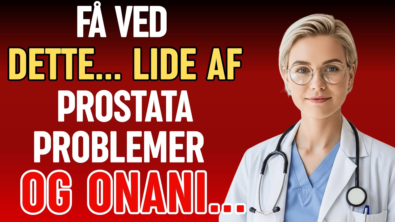 Har Du Prostata Problemer? Hvis Du Onanerer… Se Denne Video NU!