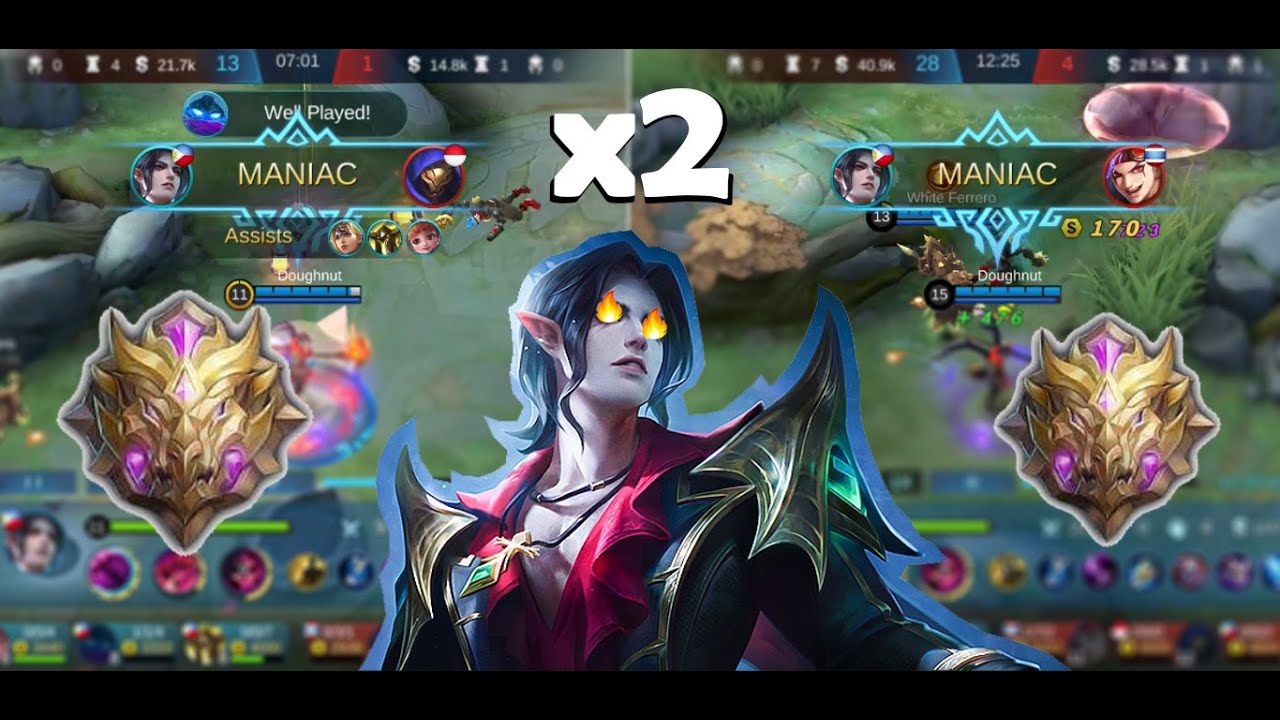 X2 MANIAC | Top Global Cecilion Plays in Epic - Legend Division