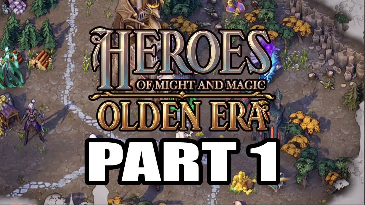 Heroes of Might and Magic: Olden Era Playthrough 1, Part 1 ( Dungeon, Jebus Cross, 200% Difficulty )