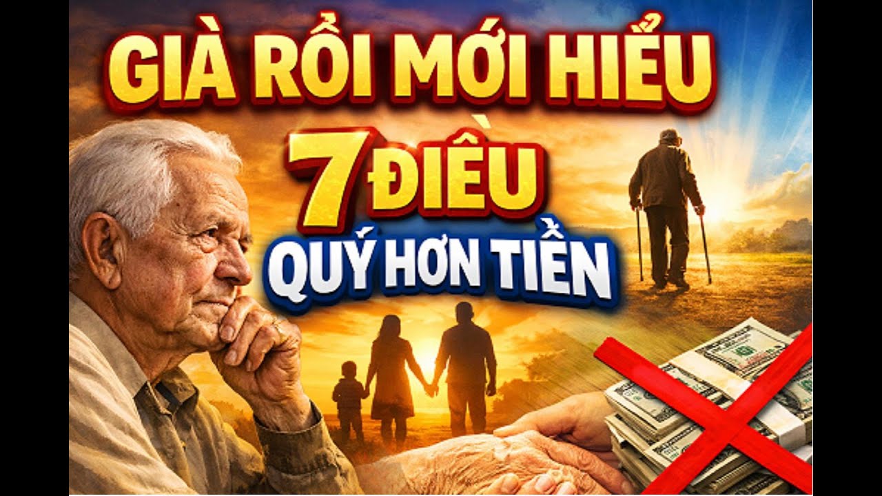 GIÀ RỒI MỚI HIỂU 7 ĐIỀU QUÝ HƠN TIỀN - NGẪM LỜI NGƯỜI XƯA