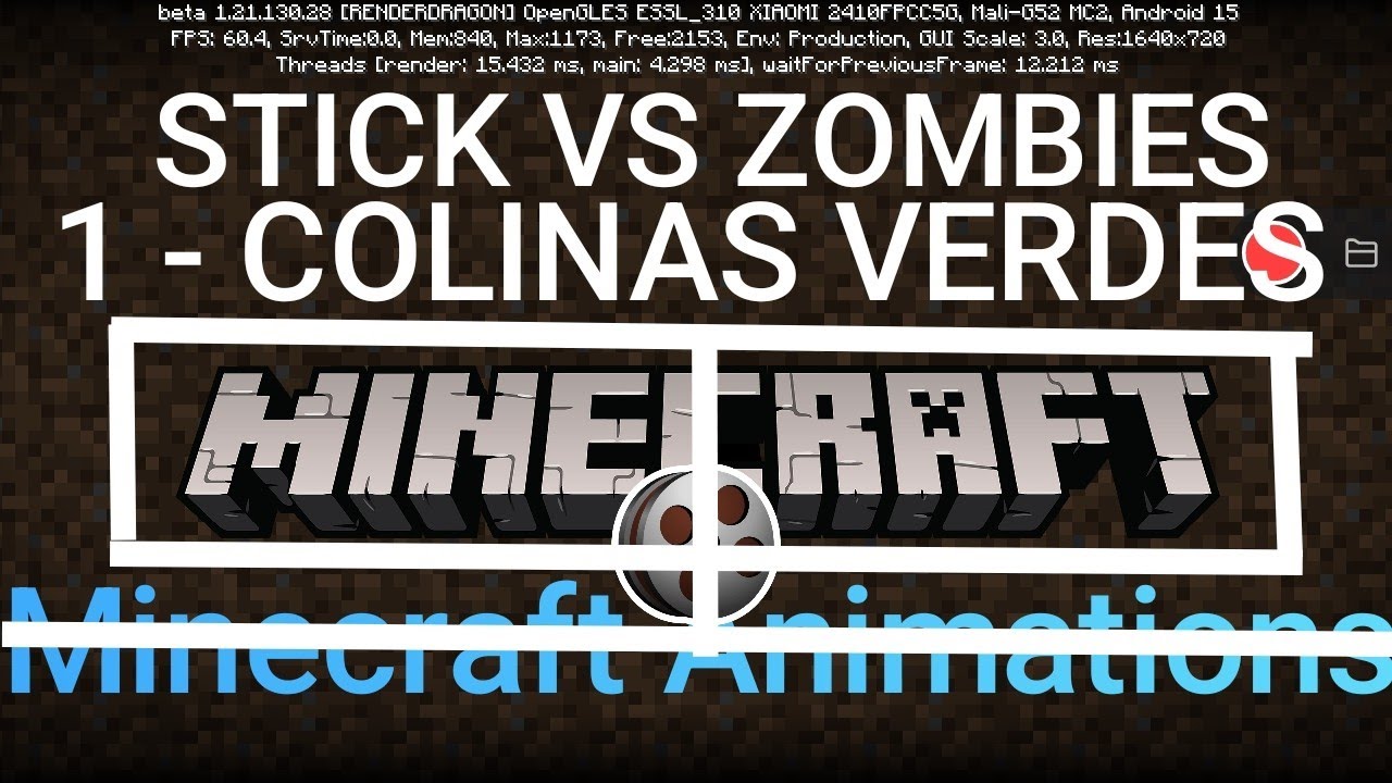 GAMEPLAY ANIMATIONS - STICK VS ZOMBIES - 1 - COLINAS VERDES