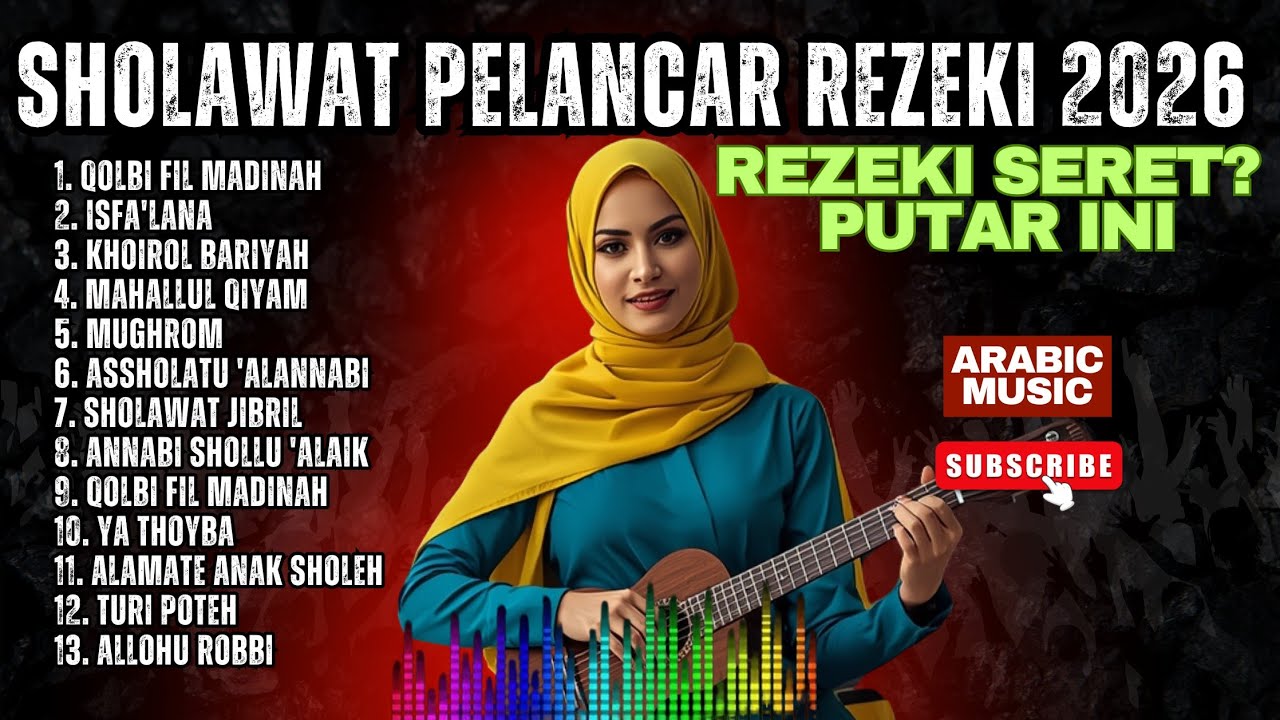 MASYAALLAH! Rezeki Terasa Seret? Dengarkan Sholawat Arabic Ini 💚 Pintu Langit Terbuka Perlahan.