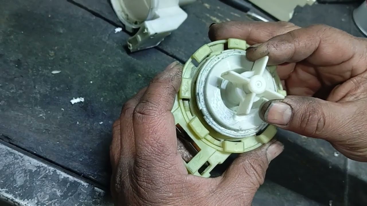 Bomba para sacar el agua de la lavadora ya no sirve 