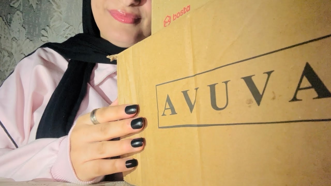 انبوكس لمشتريات البلاك فرايداي بطريقة asmr 🌸🌸#asmrunboxing #relaxed #unboxing#sleep #arabic 