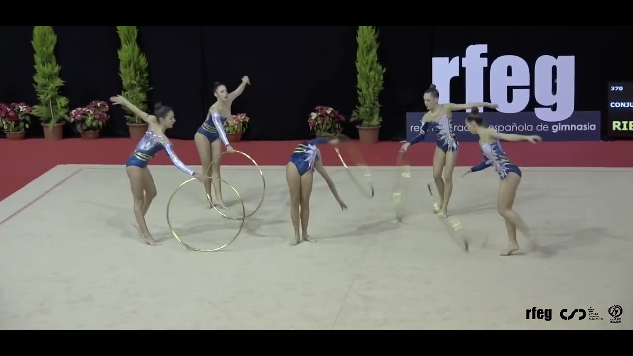 Conjunto Riba Roja Primera Categoría. Campeonato de España de Conjuntos, Zaragoza, 17/12/2022