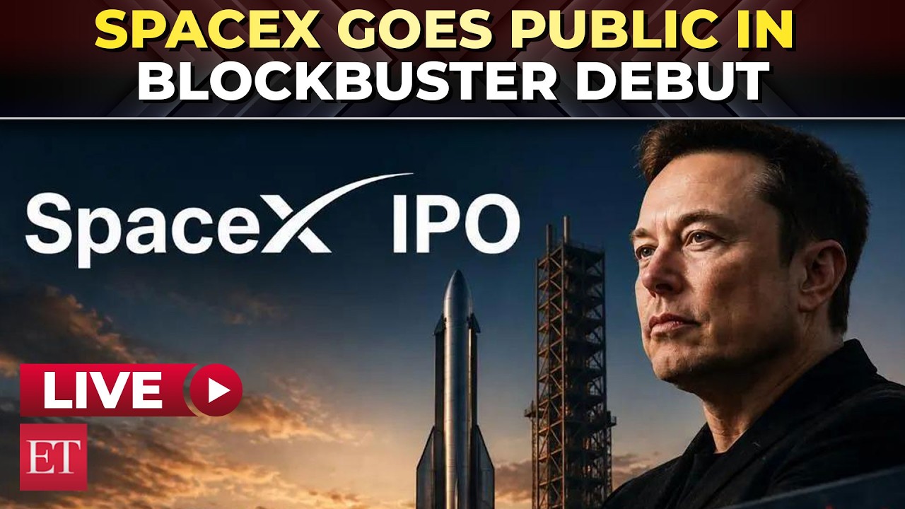 SpaceX IPO LIVE | Elon Musk becomes world's first trillionaire as company makes historic debut