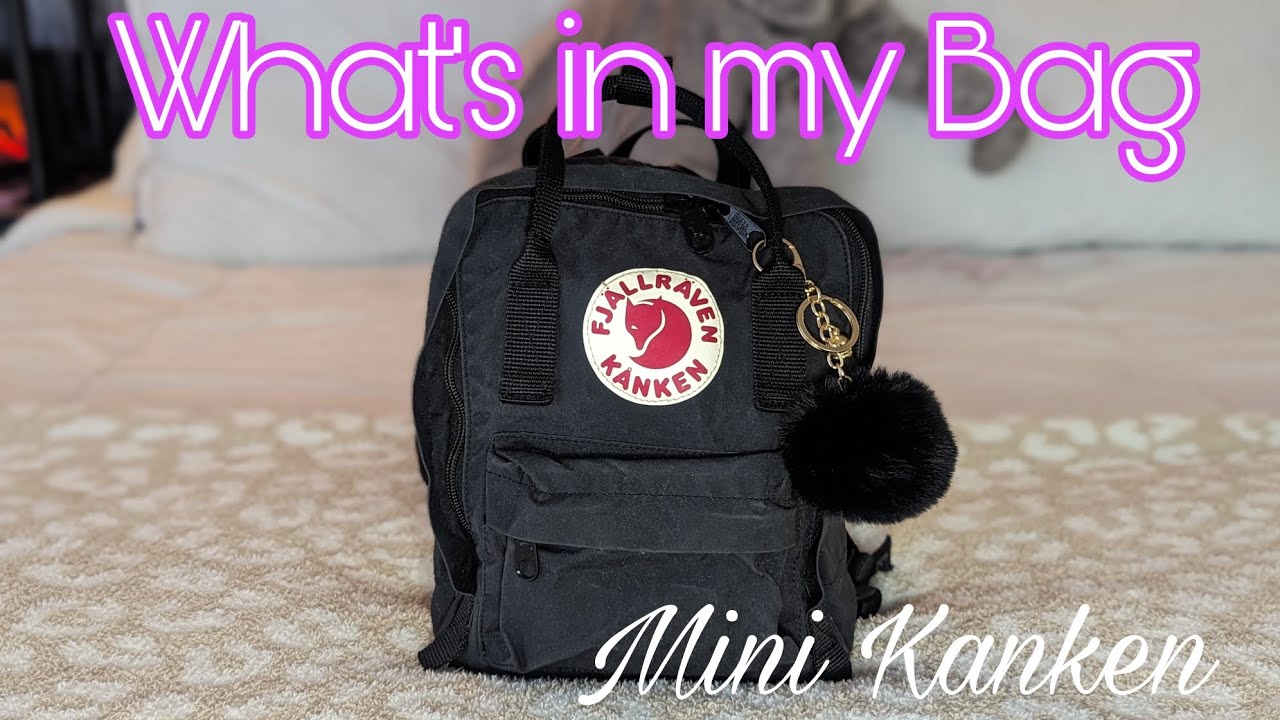 What's In My Bag| Fjallraven Kanken Mini| Kay Flight Unrooted