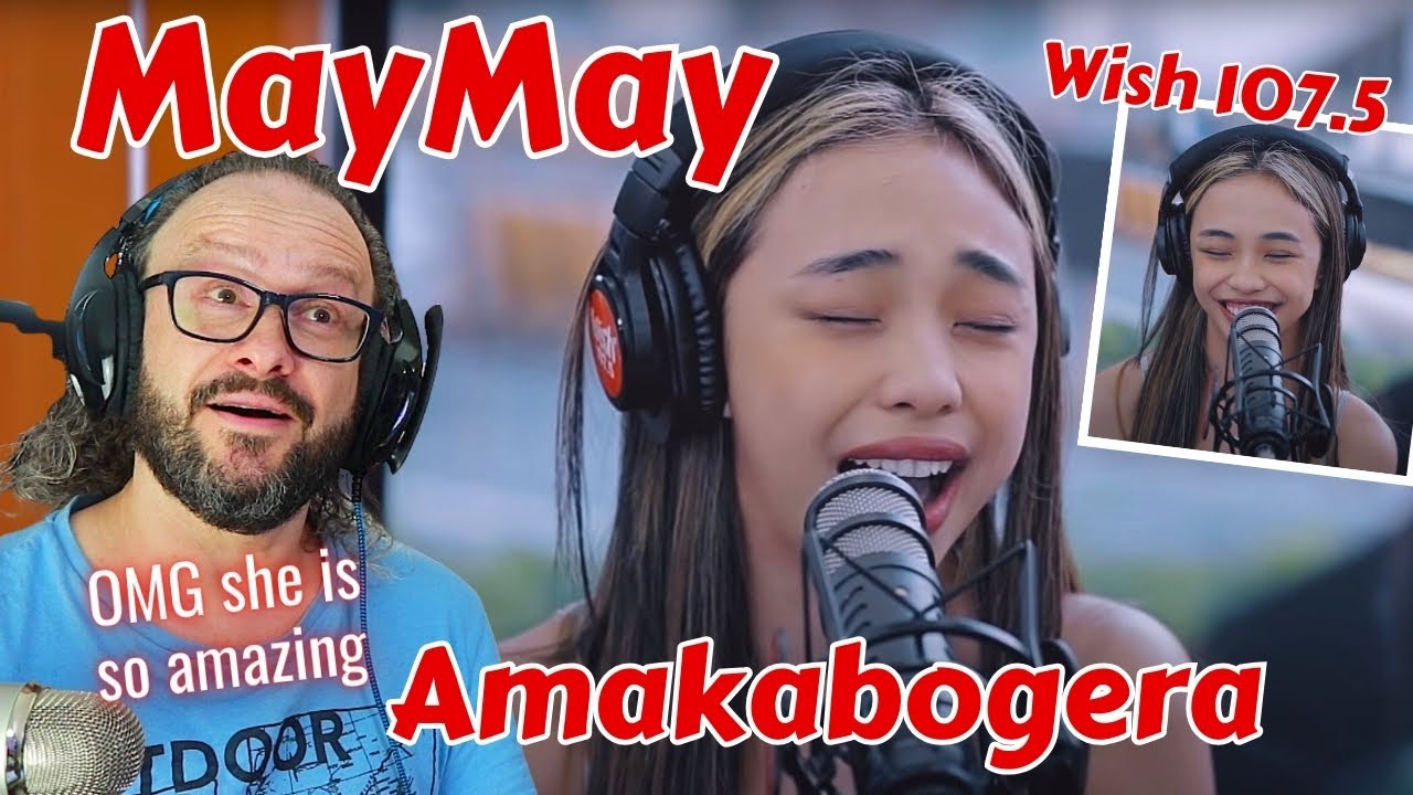 MAYMAY ENTRATA "Amakabogera" LIVE on Wish 107.5 Bus reaction