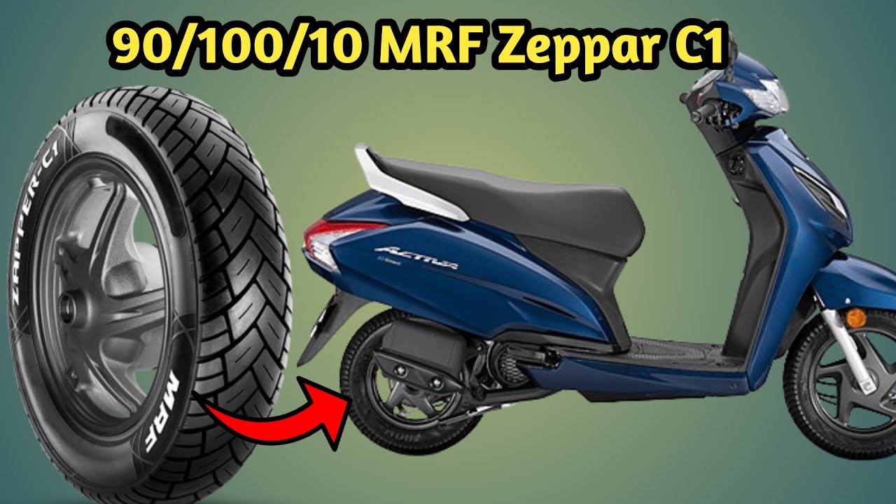 MRF ZAPPER C1 90/100 R10 REVIEW ll MRF Zapper C1 Review MRF ZAPPER C1 VS ZAPPER Best Tyre For Activa