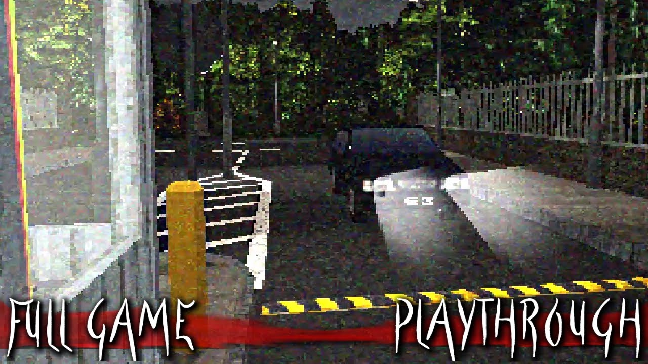 Security Booth | Full Game Playthrough (Both Endings)