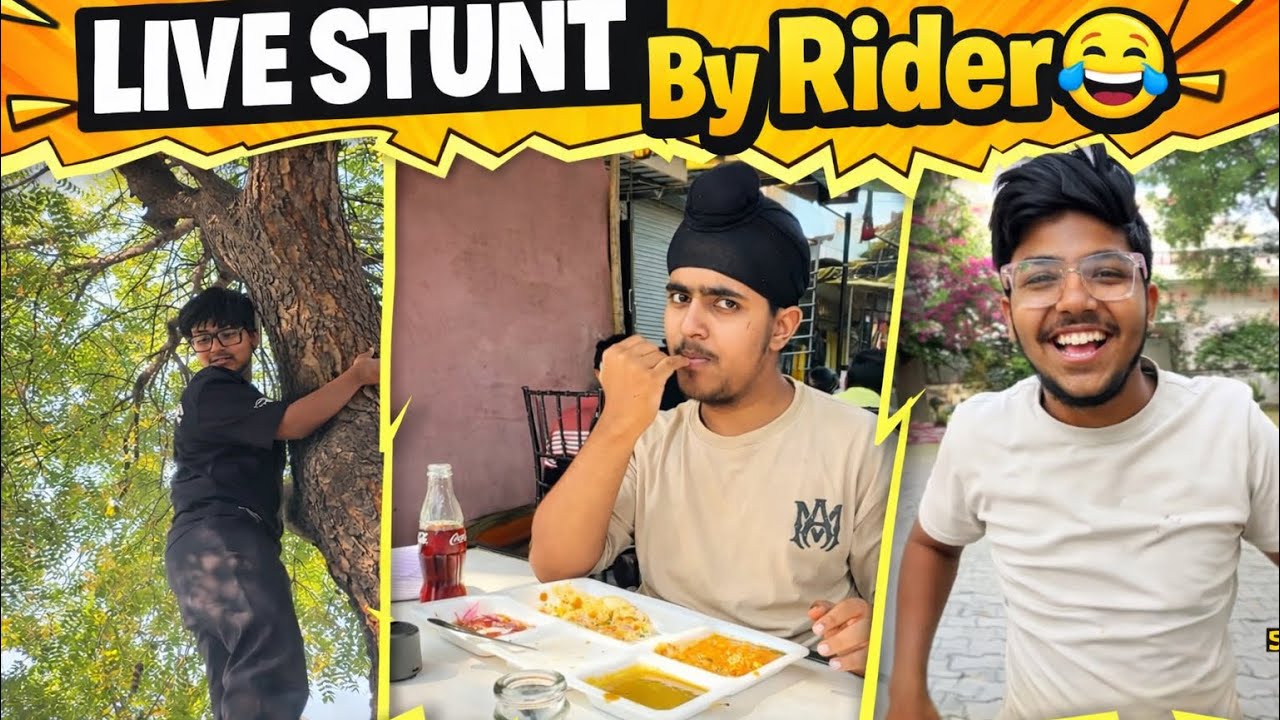Live Stunts sare aam😂💀